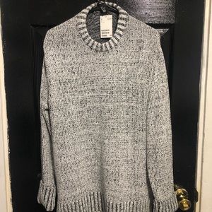 H&M KNIT SWEATER (White)